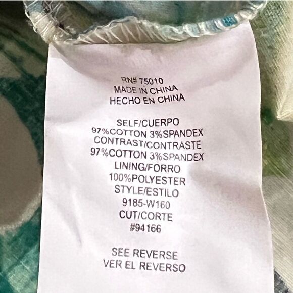 City Triangles Tropical Floral Empire Waist Mini Dress NWT Sz 9 - Picture 9 of 10